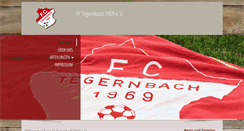 Desktop Screenshot of fctegernbach.de