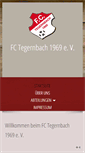 Mobile Screenshot of fctegernbach.de